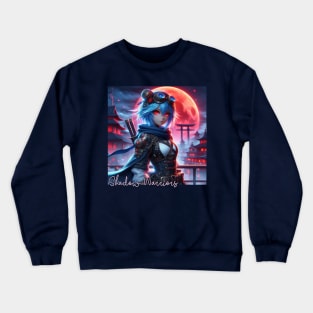 Steampunk Ninja Warrior Crewneck Sweatshirt